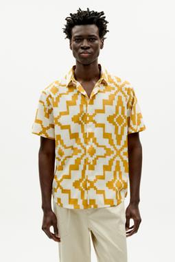 Shirt Tom Microchip Illusion Yellow