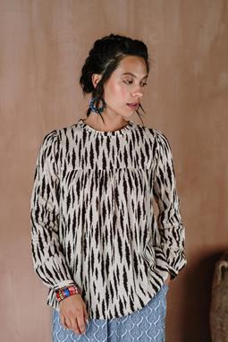 Blouse Mansi Big Tiger Strepen
