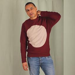 ManduTrap Sweatshirt Junho Wijnrood / Zand