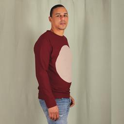 ManduTrap Sweatshirt Junho Wijnrood / Zand