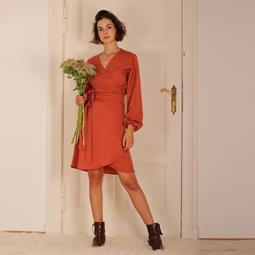 ManduTrap Wickelkleid Tiilli Rostbraun