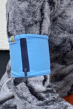 Arm Bag Upcycled Blue