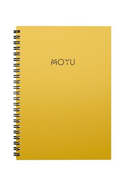 Erasable Notebook Ring Binder A5 Stone Paper Young Yellow
