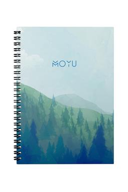 Erasable Notebook Ring Binder A5 Stone Paper Misty Mountain