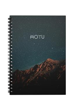 Löschbares Notizbuch Ringbuch A5 Stone Paper Midnight Mountain