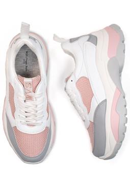 Rio Sneakers White & Pink