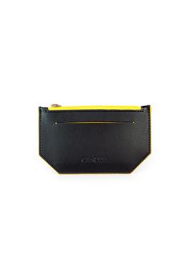 Minimal Case Wallet Schwarz/Gelb