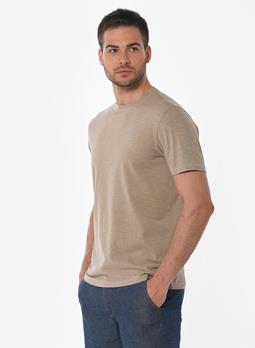 ORGANICATION T-Shirt Natuurlijk Lichtbruin