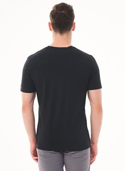ORGANICATION T-Shirt Kompas Zwart