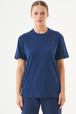Unisex T-Shirt Biologisch Katoen Tillo Navy
