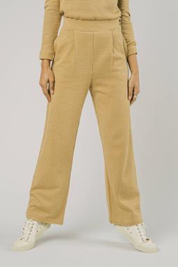 Jacquard Oversize Pants Light Brown