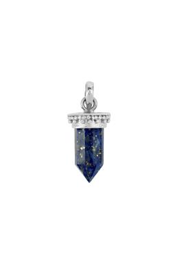 Lapis Lazuli Charm Silver