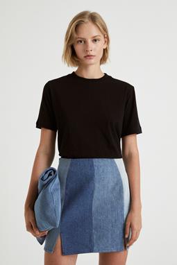 Mini Denim Skirt Blue