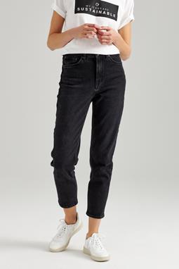 Jeans Mom Cropped Black