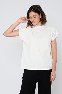 Boxy T-Shirt Organic Cotton Off White