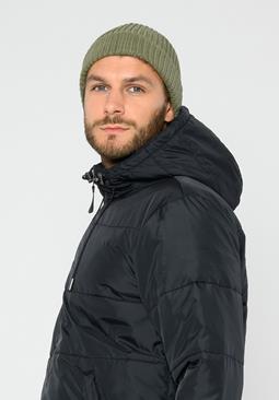 Beanie Organic Cotton Deep Lichen Green