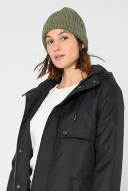 Beanie Organic Cotton Deep Lichen Green