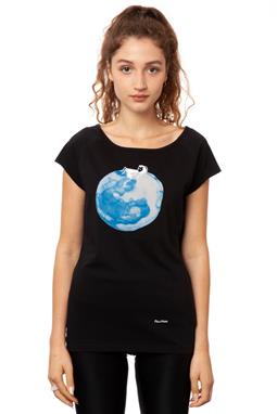 T-Shirt Moongirl Zwart