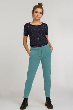 Zip Jogging Pants Soft Moss