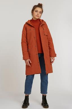 Coat Waxed Orange