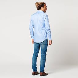 SKOT Hemd Slim Fit Kreisförmig Blau