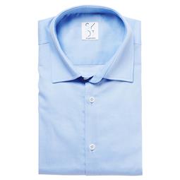 SKOT Hemd Slim Fit Kreisförmig Blau