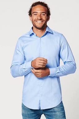 Shirt Slim Fit Sleeve Circular Blue
