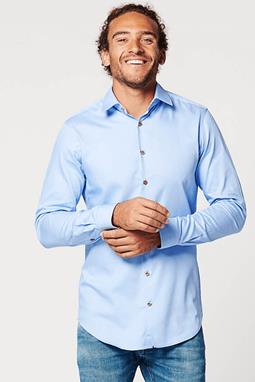 Shirt Slim Fit Circular Blue Contrast