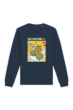 Sweatshirt Ava Good Time Navy