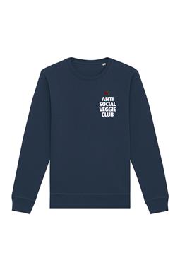 Sweatshirt Anti Social Veggie Club Navy