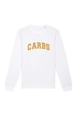 Sweatshirt Carbs White