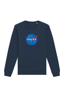 Sweatshirt Vegan Nasa Navy