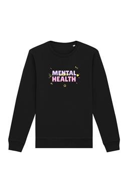 Sweatshirt Mental Health Matters Zwart