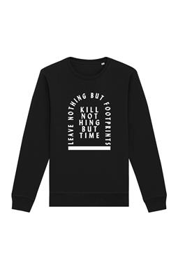 Sweatshirt Kill Nothing But Time Black