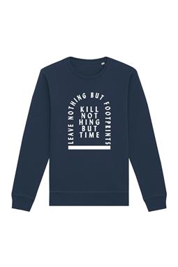 Sweatshirt Kill Nothing But Time Navy