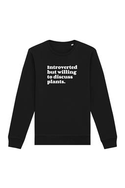 Sweatshirt Introverted Zwart