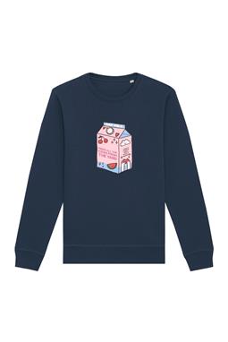 Sweatshirt My Oat Frees All The Cows Navy