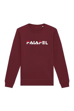 Sweatshirt Falafel Bordeaux