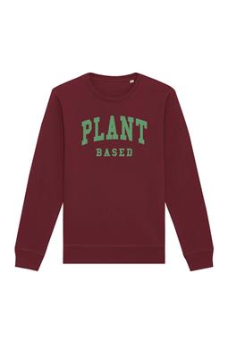 Sweatshirt Plant Based Burgundy