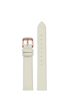 Watch Strap 16mm Linen With Brushed Rose Gold