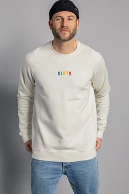 Sweater Rainbow Raglan Off-White