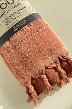 Bath Towel Foutas Dolce Collection Amber Orange