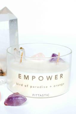 Crystal Scented Candle Empower