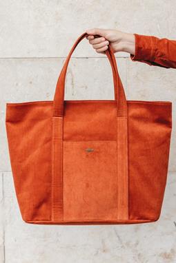 Cotton Bag Tile Orange