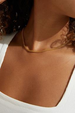 Halskette Luxus Fuchsschwanz Gold