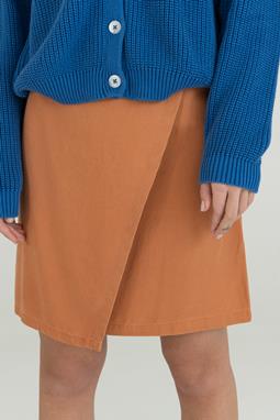Skirt Wrap Look Sunburn Orange
