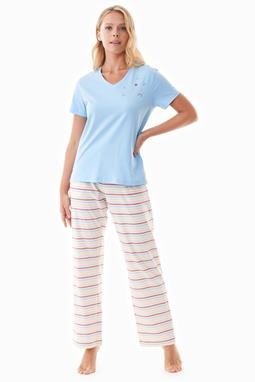 Pyjamaset Trinnity Lichtblauw