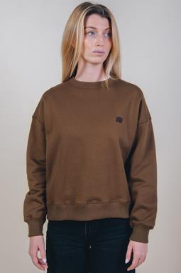 Sweater Oversized Essential Cocoa Brown