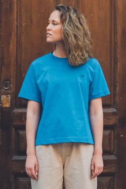 T-Shirt Essentieel Frans Blauw