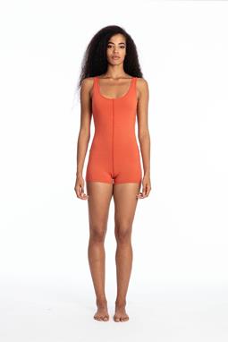 Mini Jumpsuit Leela Terracotta Oranje